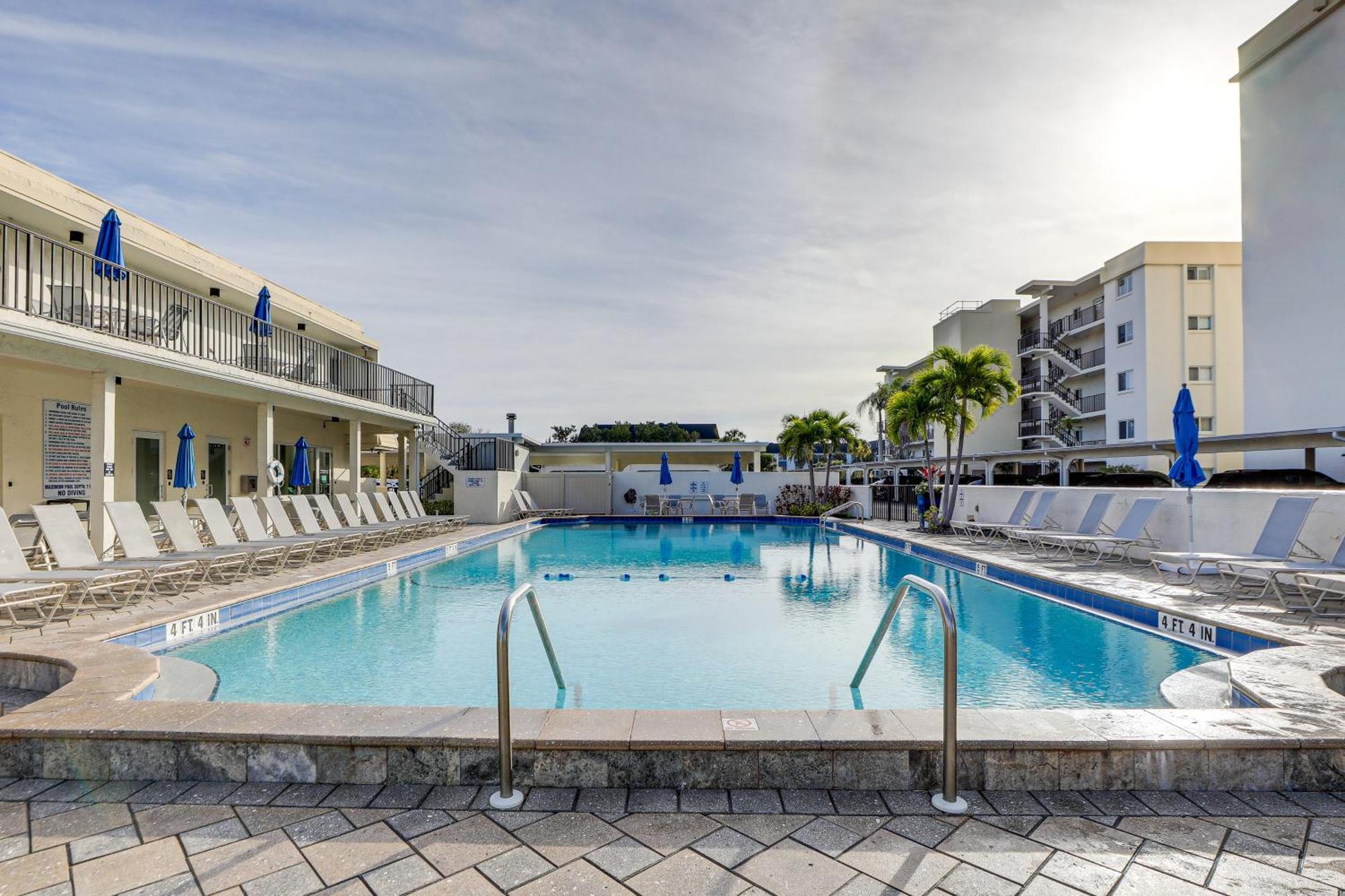 Beachfront Siesta Key Condo With Pool Access! Eksteriør billede